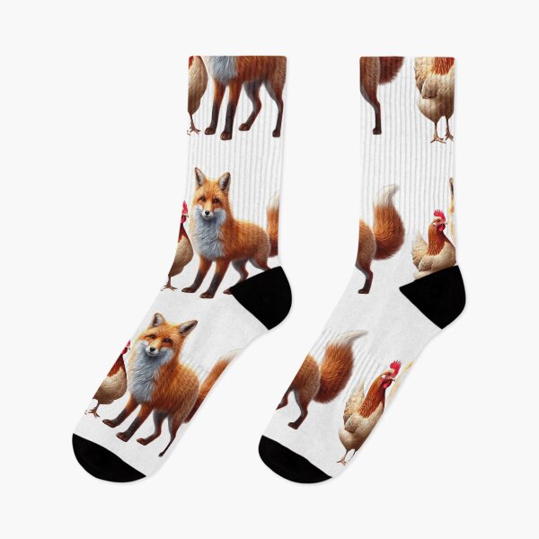 Item preview, Hevensgarden Fox and chicken designed and sold by Hevensgarden.