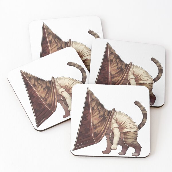 Item preview, Pyramid Head Cat designed and sold by SchellStation.