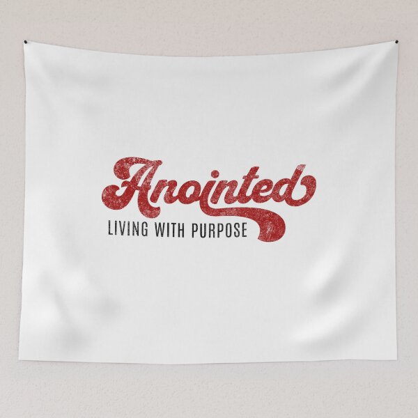 Item preview, Distressed Classic Red Anointed Gift Idea  designed and sold by HosvPrint .s.
