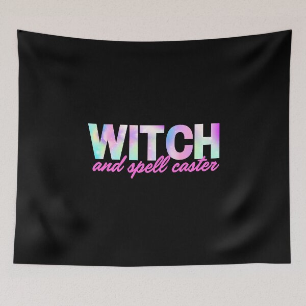 Item preview, Witch and spell caster designed and sold by BritishDelights.