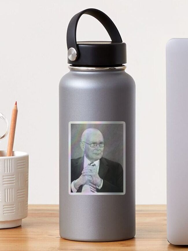 Thumbnail 1 of 4, Sticker, President Dallin H. Oaks designed and sold by SharonButler.