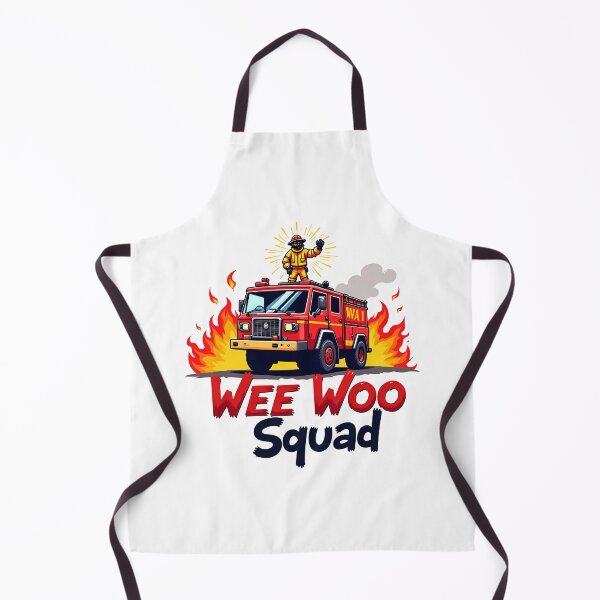 Item preview, Wee Woo Squad Fire Truck designed and sold by MarcinTShop.