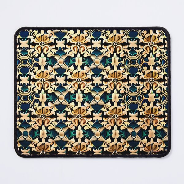 Item preview, Dynamic Flower Cymatics Mirror Repeat Pattern Floral Wayfair designed and sold by Zeporas Castle.