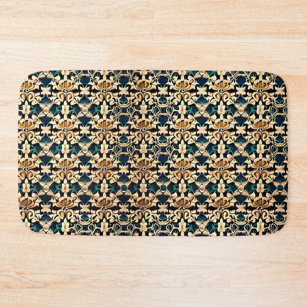 Item preview, Dynamic Flower Cymatics Mirror Repeat Pattern Floral Wayfair designed and sold by Zeporas Castle.