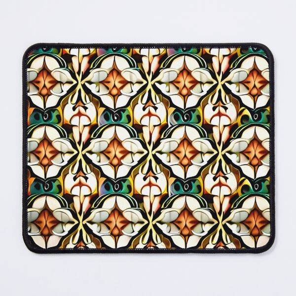 Item preview, Royal Diamond Kaleidoscope Floral Mirror Wallpaper Pattern Wayfair designed and sold by Zeporas Castle.