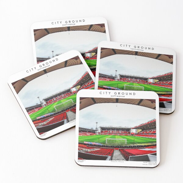 Item preview, The City Ground Nottingham Stadium designed and sold by AronArtGallery.