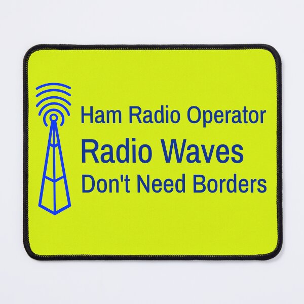 Item preview, Ham Radio Operator - Radio Waves Don’t Need Borders designed and sold by The Signal Bridge.