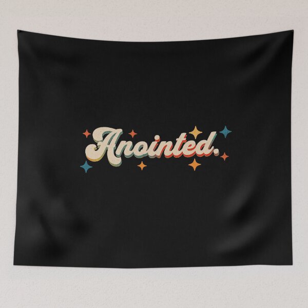 Item preview, Retro Vintage Anointed Gift Idea designed and sold by HosvPrint .s.