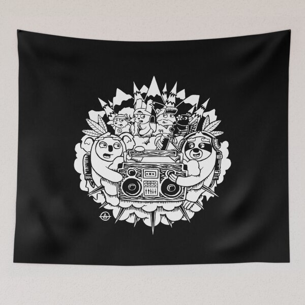 Item preview, The Boom Box Forest Festival designed and sold by Foksy Art.