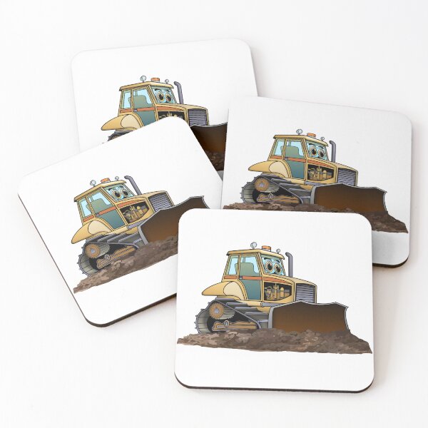Item preview, Yellow Bulldozer Cartton designed and sold by Scott Hayes.