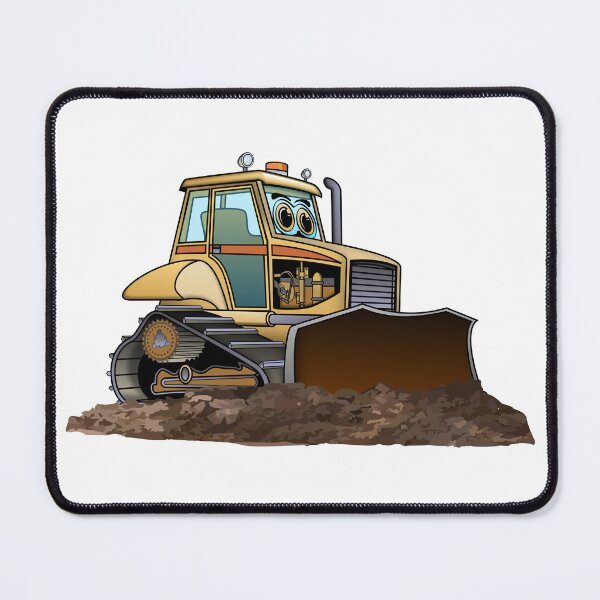 Item preview, Yellow Bulldozer Cartton designed and sold by Scott Hayes.