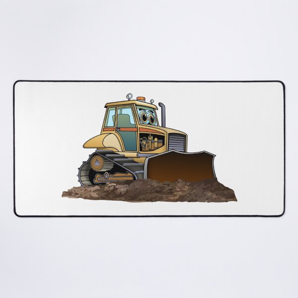 Item preview, Yellow Bulldozer Cartton designed and sold by Scott Hayes.