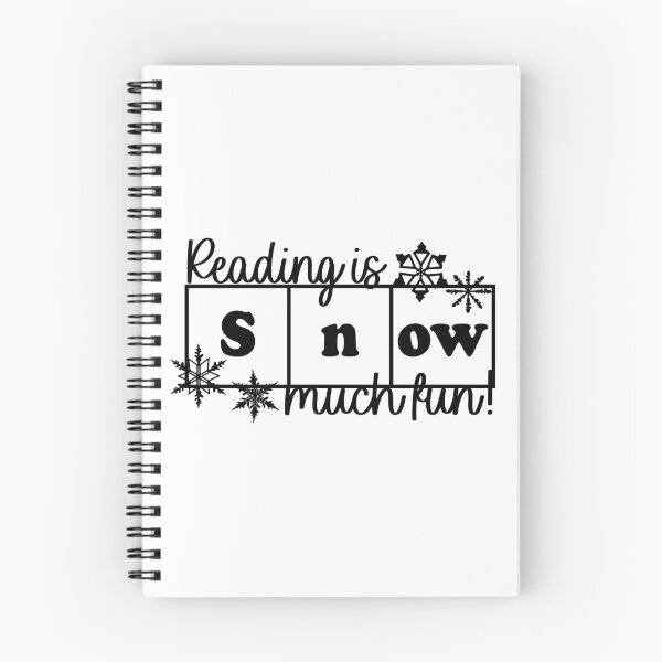 Item preview, Reading Is Snow Much Fun – Gift for Book Lovers and Science of Reading Enthusiasts designed and sold by ScienceCorner.