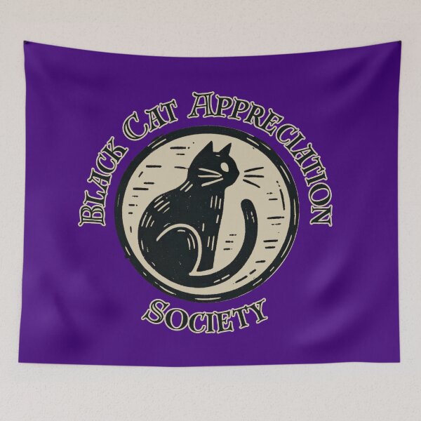 Item preview, Black Cat Appreciation Society designed and sold by figandroseco.