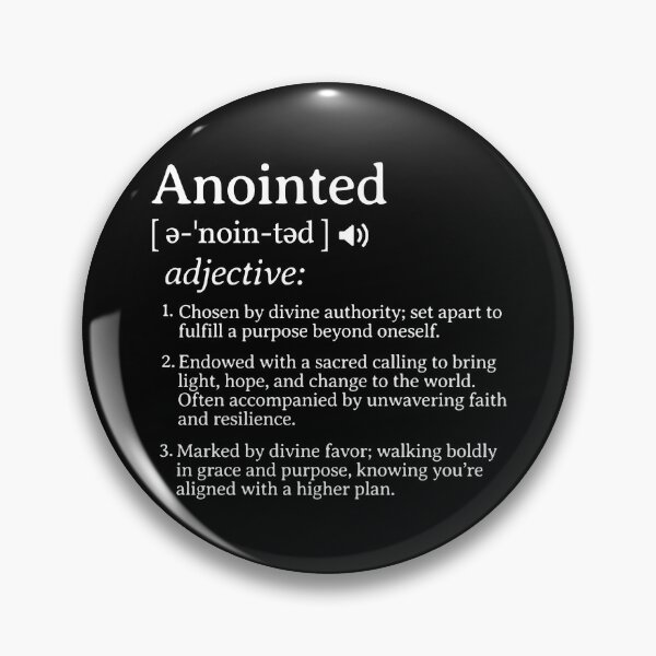 Item preview, Anointed Definition Gift Idea Christian designed and sold by HosvPrint .s.