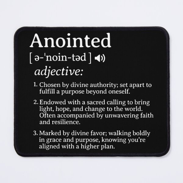 Item preview, Anointed Definition Gift Idea Christian designed and sold by HosvPrint .s.