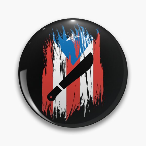 Item preview, Boricua Flag with Machete designed and sold by SyTcreations.