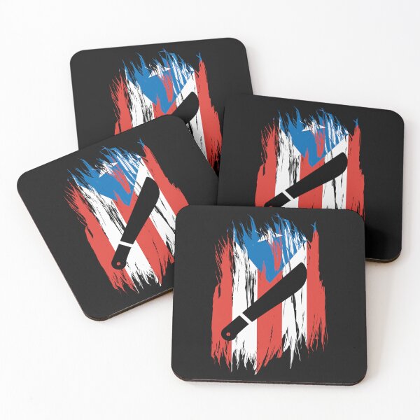 Item preview, Boricua Flag with Machete designed and sold by SyTcreations.