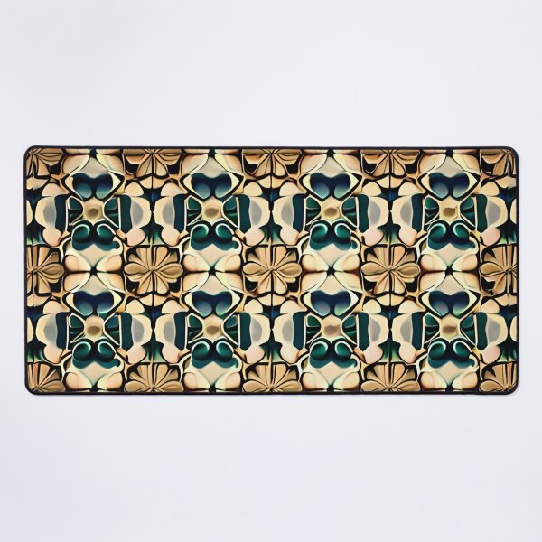 Item preview, Floral Repeat Pattern Royal Bohemian Whimsical Mid-Century Modern designed and sold by Zeporas Castle.