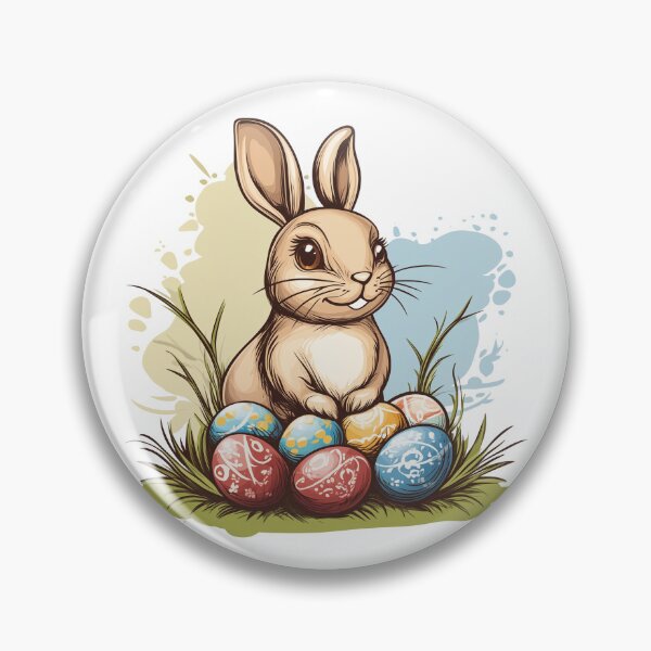 Item preview, Easter bunny with eggs designed and sold by Francesko221.