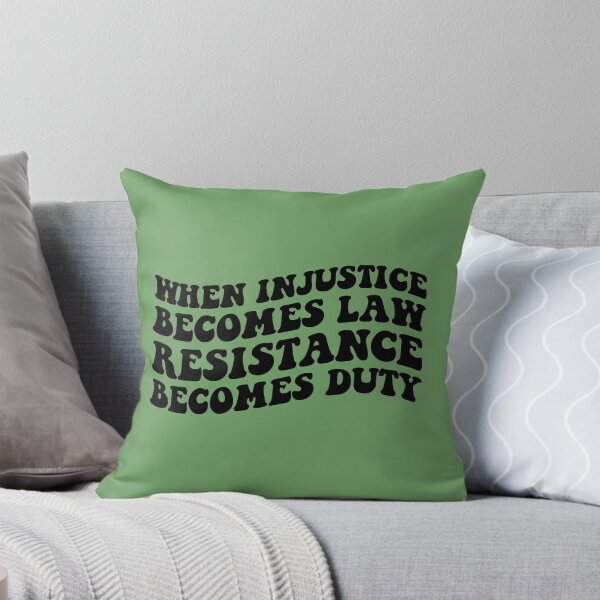 Item preview, Resistance Becomes Duty Quote Groovy Typography designed and sold by Solidarityandco.