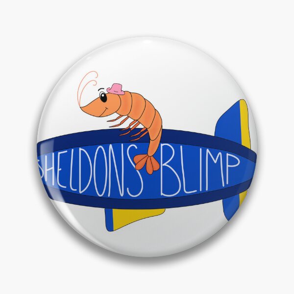 Item preview, Shrimp on a blimp designed and sold by lilyseifert.