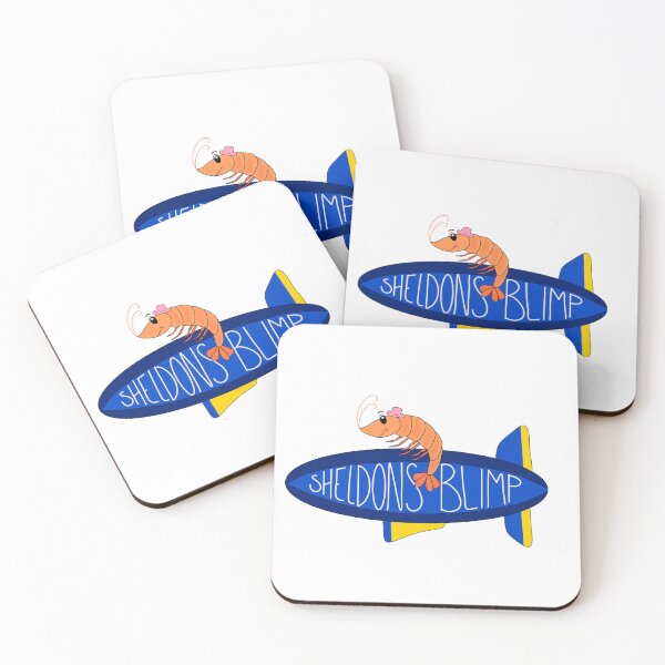Item preview, Shrimp on a blimp designed and sold by lilyseifert.