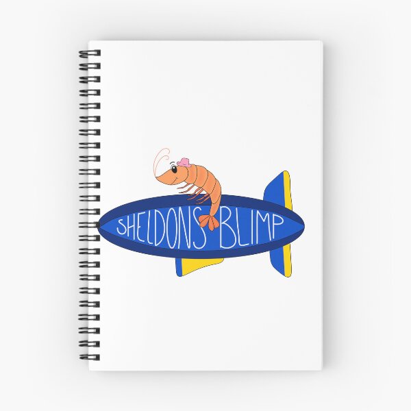 Item preview, Shrimp on a blimp designed and sold by lilyseifert.