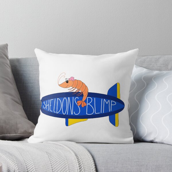 Item preview, Shrimp on a blimp designed and sold by lilyseifert.