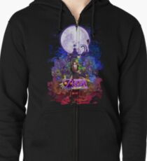 Sudadera con capucha y cremallera Máscara de Majora 3D