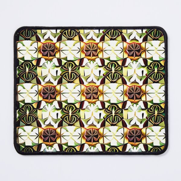 Item preview, Floral Repeat Pattern Royal Bohemian Whimsical Mid-Century Modern designed and sold by Zeporas Castle.