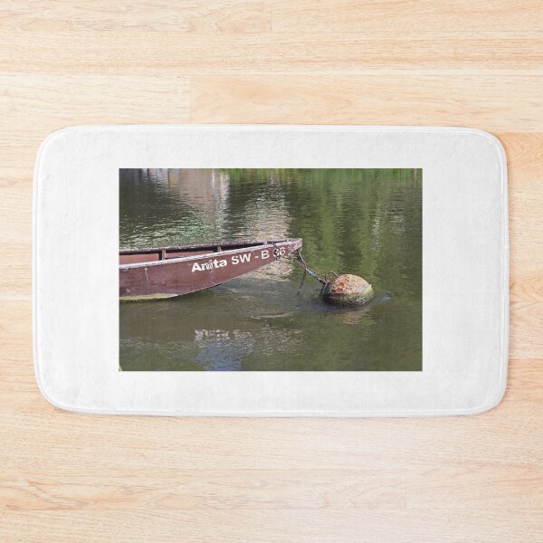 Item preview, Anchored Flatboat - Bamberg, Germany designed and sold by Photographic Memories.