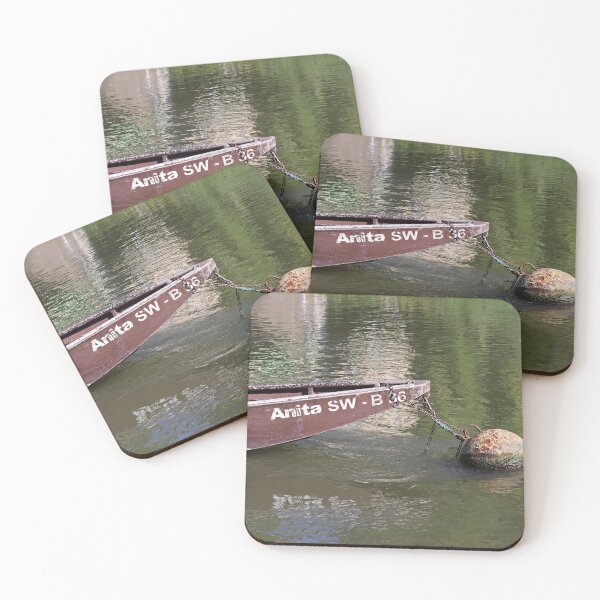 Item preview, Anchored Flatboat - Bamberg, Germany designed and sold by Photographic Memories.