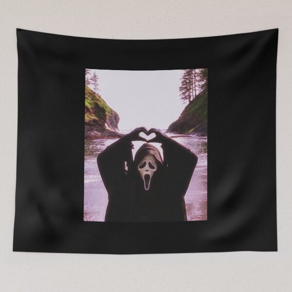 Item preview, Funny Heart Hands Ghostface Emoji designed and sold by catnolioo.