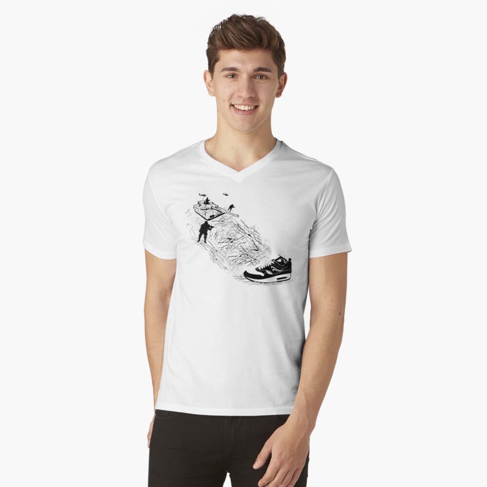 Item preview, V-Neck T-Shirt designed and sold by 180ronin.