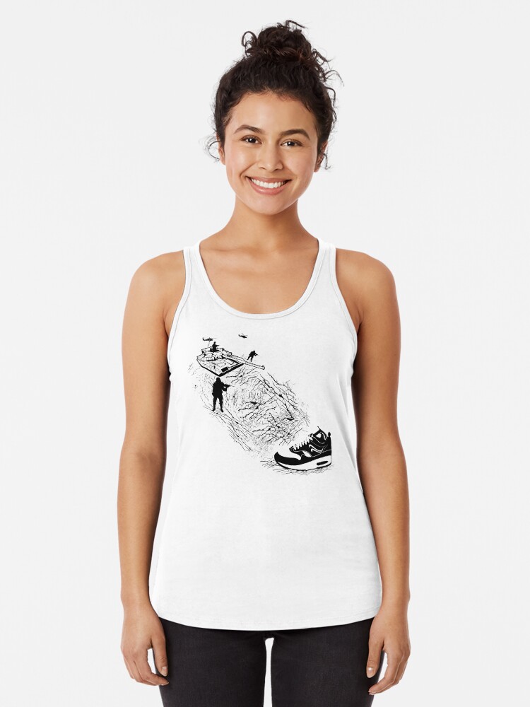 Thumbnail 1 of 3, Racerback Tank Top, Sneak Attack designed and sold by 180ronin.