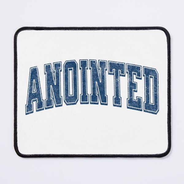 Item preview, Classic Blue Distressed Anointed Gift Idea designed and sold by HosvPrint .s.