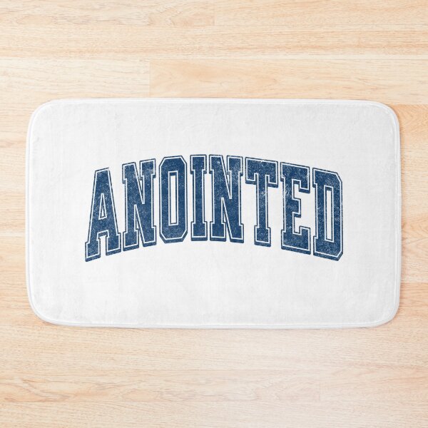 Item preview, Classic Blue Distressed Anointed Gift Idea designed and sold by HosvPrint .s.