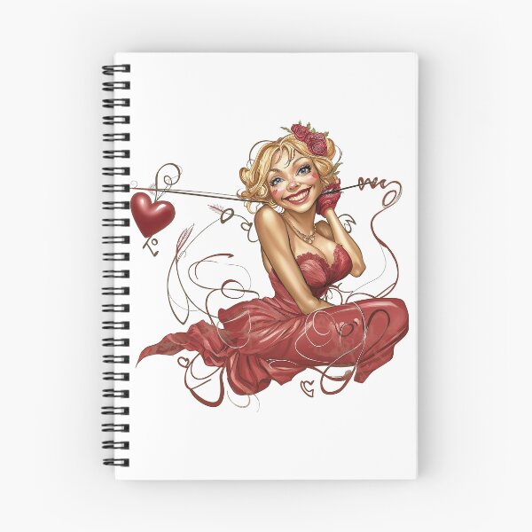 Item preview, Valentine's Day cute girl designed and sold by Maestro-4U.