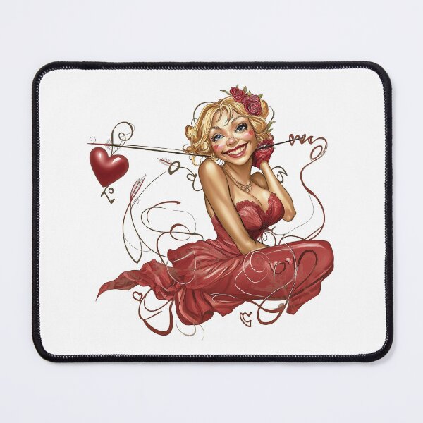Item preview, Valentine's Day cute girl designed and sold by Maestro-4U.