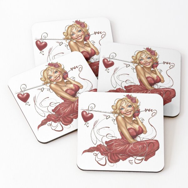 Item preview, Valentine's Day cute girl designed and sold by Maestro-4U.