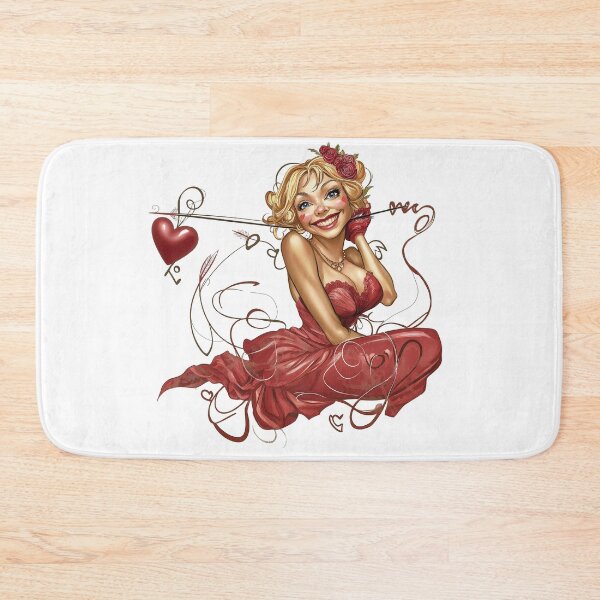 Item preview, Valentine's Day cute girl designed and sold by Maestro-4U.