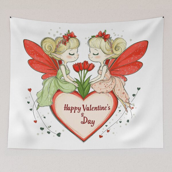 Item preview, Fairies with red wings designed and sold by Maestro-4U.