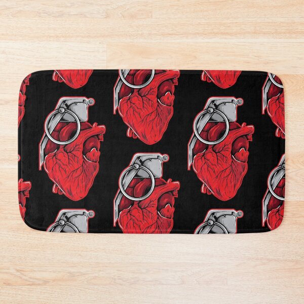 Item preview, HEART GRENADE Bold Intense Artistic Emotional Edgy designed and sold by RoadTripWear.