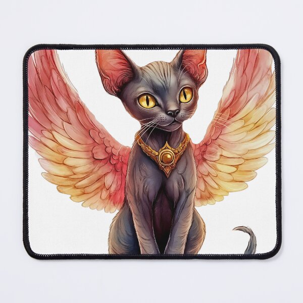 Item preview, Precious Angel Kitty designed and sold by VintageVibesKC1.