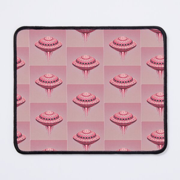 Item preview, Simple Pixel Things: Pink Objects - Pixel UFO Invasion (Retro Alien Art, Pink Theme designed and sold by TrippyBunnyShop.