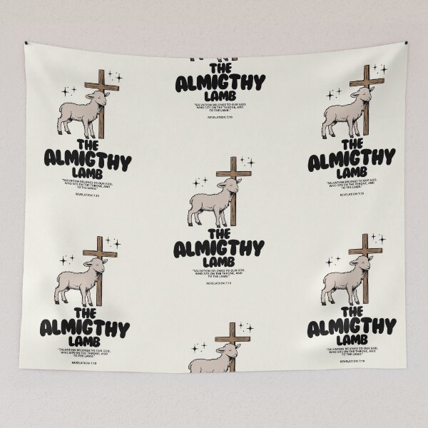 Item preview, The Almighty Lamb designed and sold by Motv8byHim.