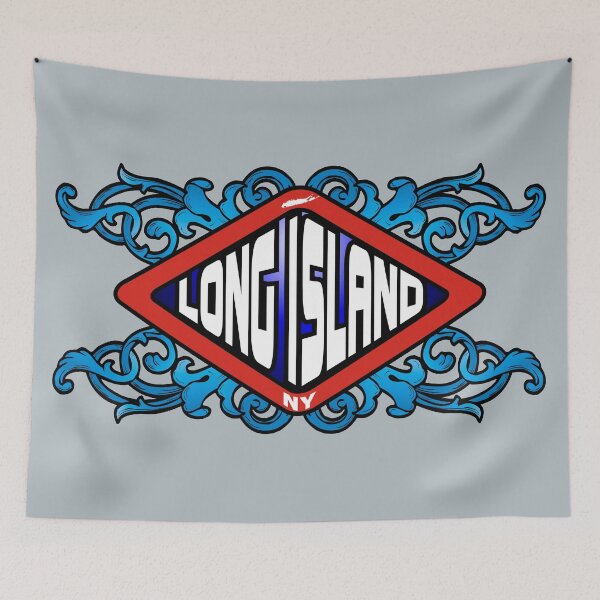 Item preview, Long Island NY retro sign designed and sold by studioss76.