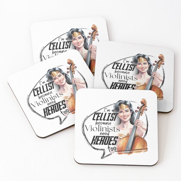 Item preview, I'm a cellist because violinists need heroes too, #2 designed and sold by Rodrigoaso.