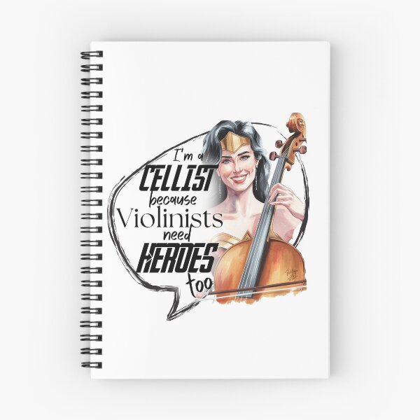 Item preview, I'm a cellist because violinists need heroes too, #2 designed and sold by Rodrigoaso.